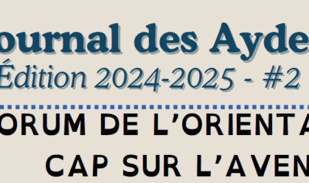 Journal des Aydes – 2ème édition de la promo 2024-2025